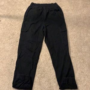Black Cargo Pants